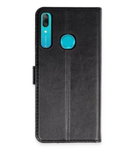 Newface Huawei Y6 Prime Kılıf Trend S Plus Kapaklı Kılıf - Siyah