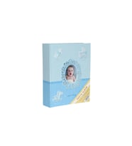 GünTech 10x15 200 lük Bebek Pencereli Fotoğraf Albümü Mavi