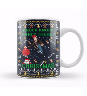 Brooklyn 99 Christmas Sweater Kupa Bardak Porselen