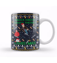 Brooklyn 99 Christmas Sweater Kupa Bardak Porselen