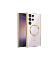 Galaxy S22 Ultra Kılıf Kross Magneticsafe Kapak - Gold
