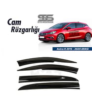 Cam Rüzgarlığı Opel Astra K 2015-2020 Arası Mügen Tip Piano Black