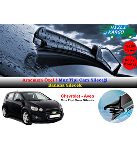 Chevrolet Aveo HB 2011-2013 Muz Silecek Takımı