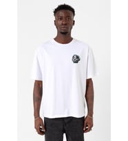 Beyblade Cyber Pegasus Beyaz Erkek Oversize Tshirt