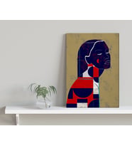 BK Home Color Of Woman Tasarımlı Kanvas Tablo-8