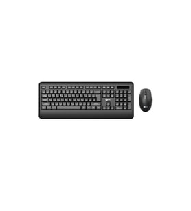 Lecoo KW202 Kablosuz Klavye & Mouse Set Q Siyah
