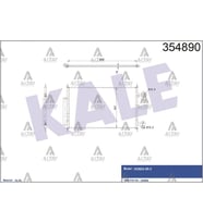 HONDA HRV KLİMA RADYATÖRÜ VTEC 2014-2016 80110-T7W-A01-KAL