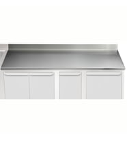 Electrolux Professional TPLA/25A Üst Tabla,sırtlı-2500mm-modular Lıne ,121163