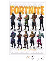Fortnite Battle Royale Skins Puzzle 240 Parça Yapboz