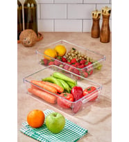 2 Li Buzdolabı Organizeri & Buzdolabı Düzenleyici 3 lt