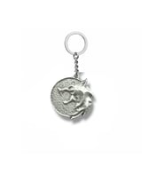 The Witcher Madalyon Figürlü Unisex Anahtarlık  Metal  Fantastik Oyun Temalı Aksesuar