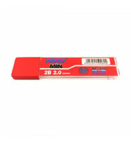 Kalem Ucu 2.0mm 2B Mikro 2B Kalem Ucu 2mm Kırmızı