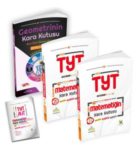 YKS TYT Matematiğin Kara Kutusu 1. ve 2.Cilt ve Geometrinin Kara Kutusu 3lü Çıkm