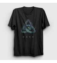 Presmono Unisex Siyah Forest Dark T-Shirt 186568tt
