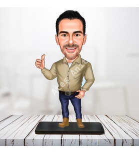 Ahşap_Karikatür_biblo _ATS-74