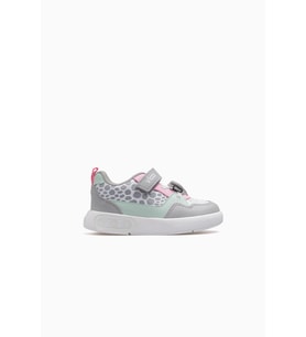 Vicco Borka Kız Çocuk Işıklı Hafif Sneaker Ayakkabı 26y 346.109 Pk Pudra (Gri)
