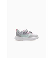 Vicco Borka Kız Çocuk Işıklı Hafif Sneaker Ayakkabı 26y 346.109 Pk Pudra (Gri)