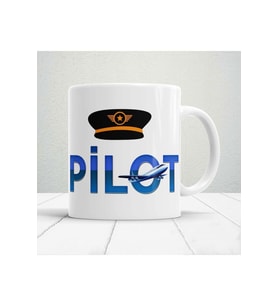 Kişiye Özel Pilot Baskılı Kupa