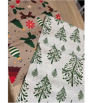 Desen Runner Christmas Yeniyıl Runner 40 X 140 - 2 Adet