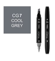 TOUCH TWIN CG-7 ÇİFT UÇLU MARKER COOL GREY