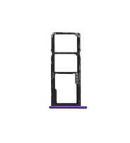 Huawei Uyumlu Y6P Uyumlu Sim Yuvası Sim Kart Tepsisi Mor