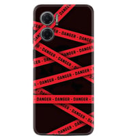 Xiaomi Redmi Note 11E Kılıf Resimli Desenli Baskılı Silikon Danger 1372