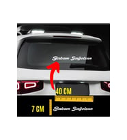 BABAM SAĞOLSUN STICKER 7X40 CM