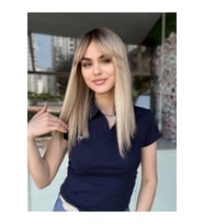 Vip Düz Doğal Geçişli Pürüzsüz Tasarım Vip Peruk