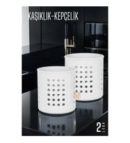 TransForMacion Kaşıklık Organizer 2 li SET BEYAZ C.Bindschedler Design 720097