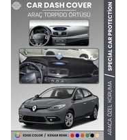 RENAULT FLUENCE NAVİGASYONSUZ KÜÇÜK EKRANLI (2009-2013) Torpido Örtüsü Göğüs Koruma