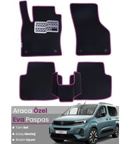 OPEL COMBO (2018-2025) Uyumlu EVA Paspas Tam Set–Araca Özel,Kolay Montaj,Oto Paspas