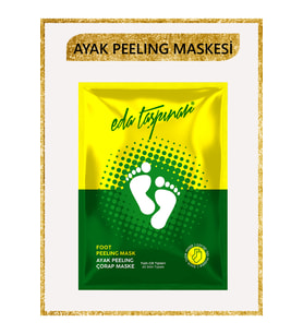 Eda Taşpınar Ayak Peeling Maske Nemlendirici Pürüzsüz Cilt Parlak Görünüm (EGY0011)