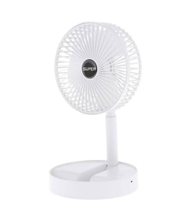 Katlanabilir Mini Şarjlı Fan  Masaüstü Standlı