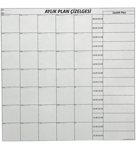 Manyetik Duvar StickerıTakvim Plan Çizelgesi 100 * 110 cm