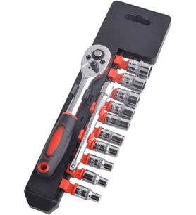 CR-V SOCKET SET 12 PARÇA 1/2 inç VAKUMLU LOKMA SETİ (5690)