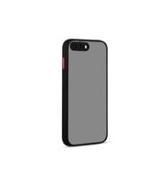 Apple iPhone 7 Plus Uyumlu Kılıf Zore Hux Kapak (Siyah)