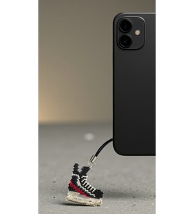 Miyuki Boncuk El Yapımı Buz Pateni Telefon Çarmı - Charm 2