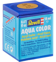 Revell - Su Bazlı Maket Boyası Altın Metalik 18 Ml (36194) (Krem)