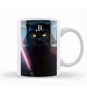 Star Cat Wars 04 Kupa Bardak Porselen
