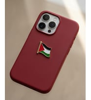 Filistin Dalgalı Bayrak Sembolü Telefon Arkası Süsü Sticker Etiket A300094