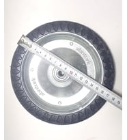 2 Adet 18cm Metal Gövde Pazar Arabası Tekerleği Süper Sağlam Araba Tekeri Çelik 