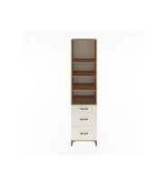 Hyperion Dolap 4 Raflı 3 Çekmeceli 60x44x243 Çam-Aytaşı