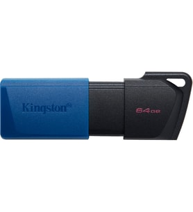 Kingston Datatraveler Exodia M 64Gb Usb Flash Bellek Dtxm/64Gb Usb 3.2 Gen 1 (64 Gb, Siyah / Mavi)