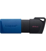 Kingston Datatraveler Exodia M 64Gb Usb Flash Bellek Dtxm/64Gb Usb 3.2 Gen 1 (64 Gb, Siyah / Mavi)