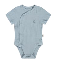 Civil Baby Ayıcık Baskılı 1-18 Ay Çıtçıtlı Badi - Mavi