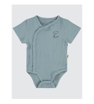 Civil Baby Bebek Çıtçıtlı Badi 1-18 Ay Mavi (Mavi)