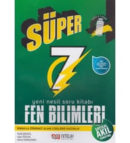 7. Sınıf Fen Bilimleri Süper Soru Kitabı Nitelik Yayınları