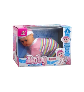 pilli Emekleyen sesli Bebek 11cm