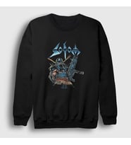 Presmono Unisex Siyah Soldier Sodom Sweatshirt 388450tt