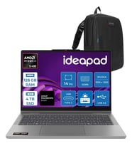 Lenovo Ideapad 5 2ın1 Amd Ryzen Aı 5 430 128GB Ddr5 4tb SSD Freedos Amd Radeon 840M 14" Wuxga (1920X1200) IPS 400NITS 60Hz Dokunmatik Bilgisayar 43014AGP11F45 + Zetta Çanta